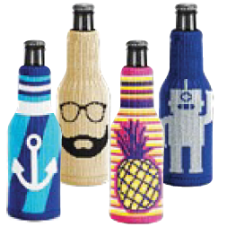 12 oz Zippered Bottle Koozie  Custom Printed Accessories – Salty