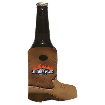 Full Color Boot Coolies - Photos | Personalized Drinkware ...