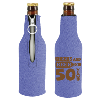 Licensed BUD LIGHT Can/Bottle Beer Koozie Coozie Coolie Foldable Neoprene