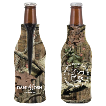 Camouflage Beer Bottle Koozie Huggie Cooler – Frill Seekers Gifts