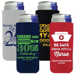 Michelob Ultra Slim Koozies : Collapsilbe Coolie Set  Officially Licensed  Anhueser Busch's Michelob Koozies
