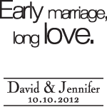 Early Marriage, Long Love
