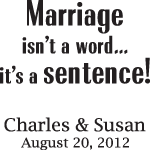 Marriage Sentence