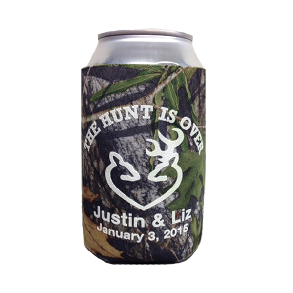 Mossy Oak and Realtree camo foam coolies
