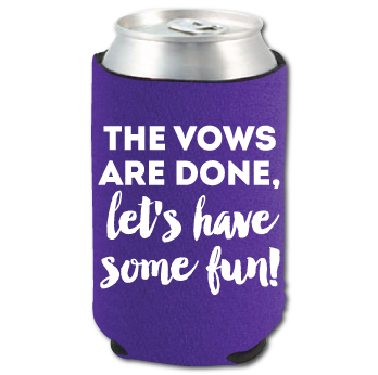 10oz Premium Neoprene Can Cooler - Zig Zag Stitch personalized design example 4