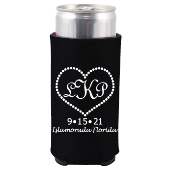 10oz Premium Coolie - Small Cans personalized design example 3