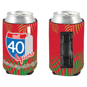 Full-color magnetic cooler showing birthday artwork and the magnet side