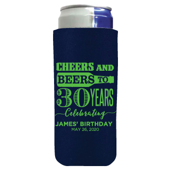 Premium Collapsible Foam 12oz Michelob Ultra Can Insulator personalized design example 2