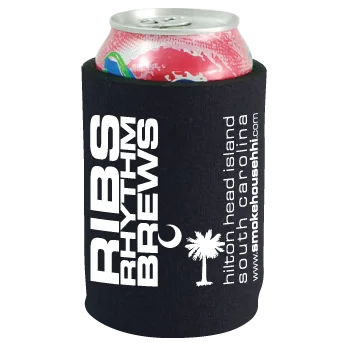 Neoprene Can Coolies with Bottom - Stand Up! personalized design example 5