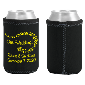 Premium Neoprene Coolie with Custom Edging personalized design example 4