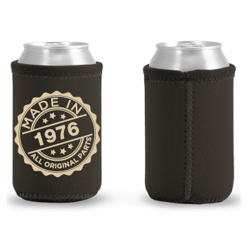 Premium Neoprene Coolie with Custom Edging personalized design example 5